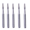 Dental Carbide Bur FG #1557 Straight Round End Crosscut Fissure 10pcs/Box-azdentall.com