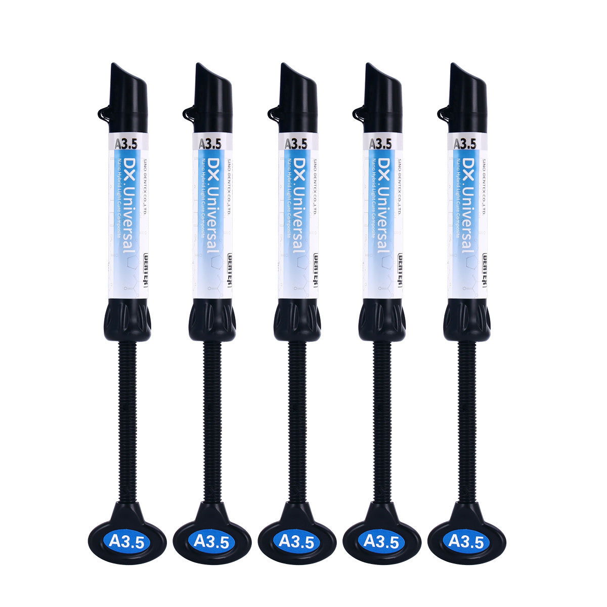 Dental Universal Nano Hybrid Light Cure Composite Resin A1/A2/A3/A3.5/B1/B2 4g Syringe - azdentall.com