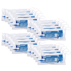 20 kits AZDENT Orthodontic Kit Toothbrush Interdental Brush Floss Mirror Wax Traction - azdentall.com