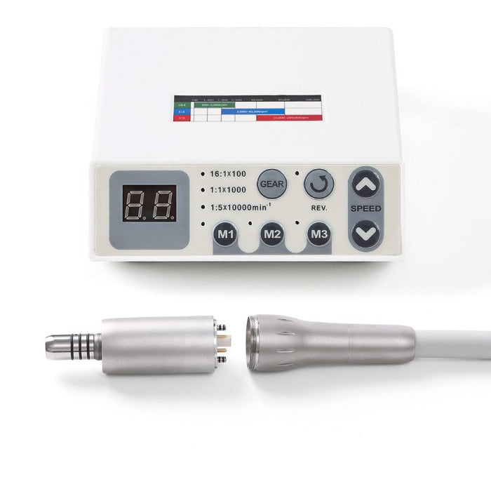 Dental LED Electric Micro Motor Brushless+1:5 LED Increasing Contra An
