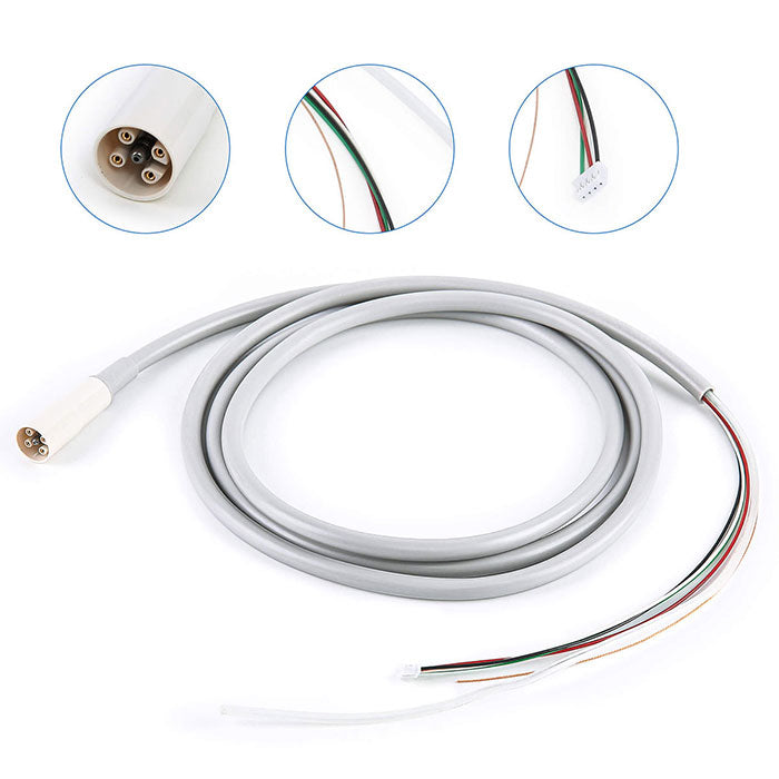 Dental Ultrasonic Scaler Cable Tube with LED. Compatible with EMS & Woodpecker Ultrasonic Dental Scaler