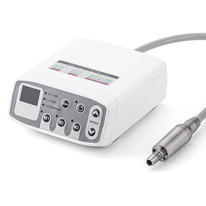 Dental LED Brushless Electric Micro Motor+1:5 LED Increasing Contra Angle Handpiece - azdentall.com