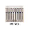 Dental Diamond Burs Drills Ball Round FG 1.6mm for High Speed Handpiece 10pcs/Pk-azdentall.com