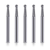 Dental FG #5 Round Carbide Bur 10pcs/Box-azdentall.com