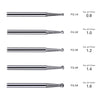 Dental FG #1 Round Carbide Bur 10pcs/Box -azdentall.com