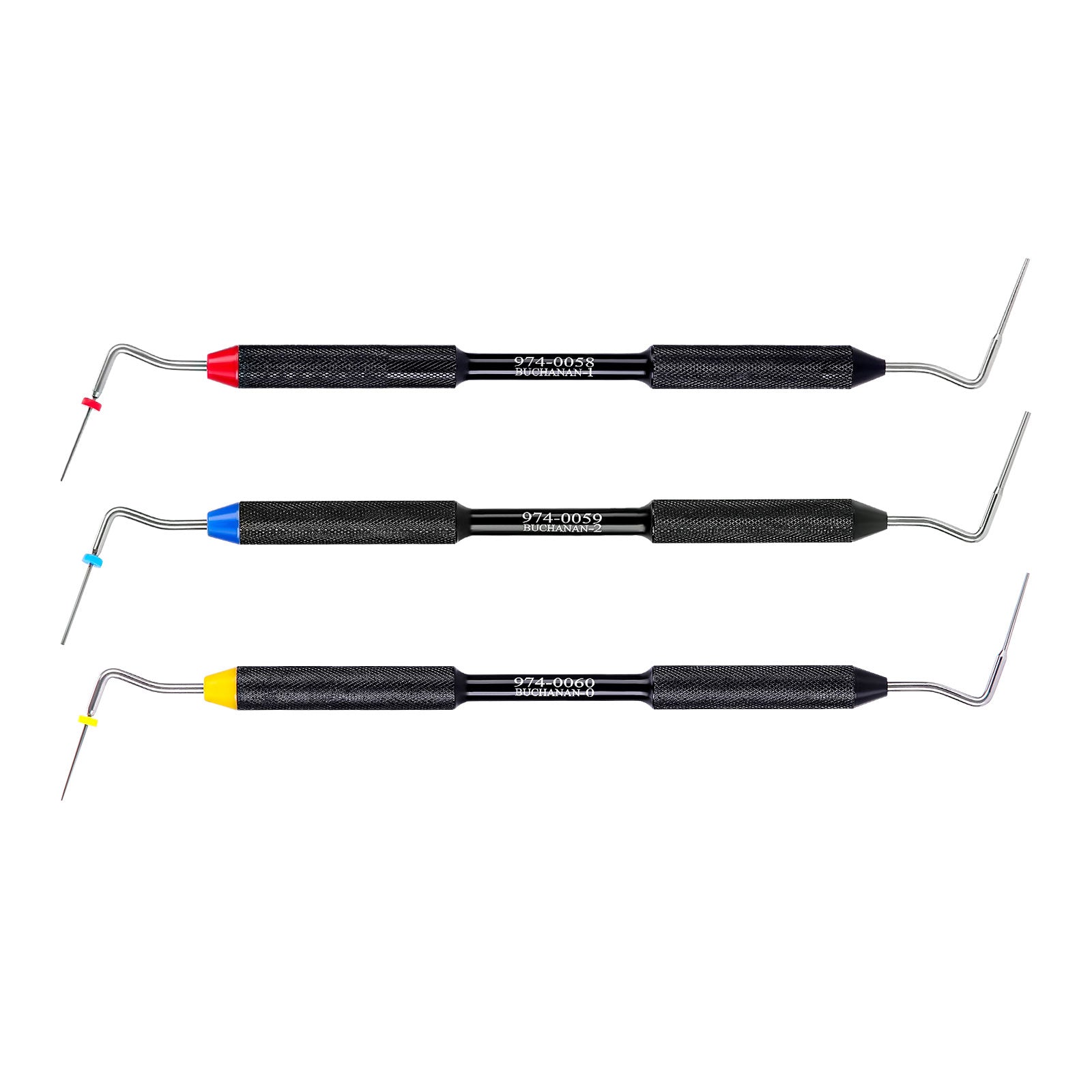 Dental Endo Buchanan Hand Plugger Niti Tip Fill Obturation Model #0 #1 #2-azdentall.com