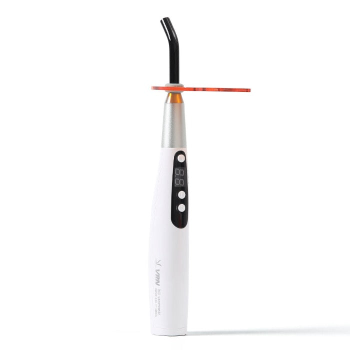 AZDENT Cordless Dental LED Curing Light - 1 Second Cure, 800-1400mW/cm² Power