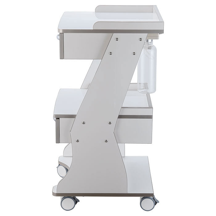 AZDENT Dental Mobile Cart Metal Built-in Socket With Auto-water Bottle Supply System - azdentall.com