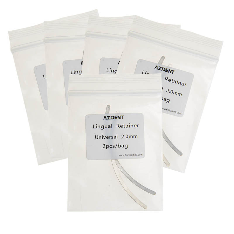 AZDENT Lingual Retainer Mesh Base Universal 2.0mm 2pcs/Bag - azdentall.com