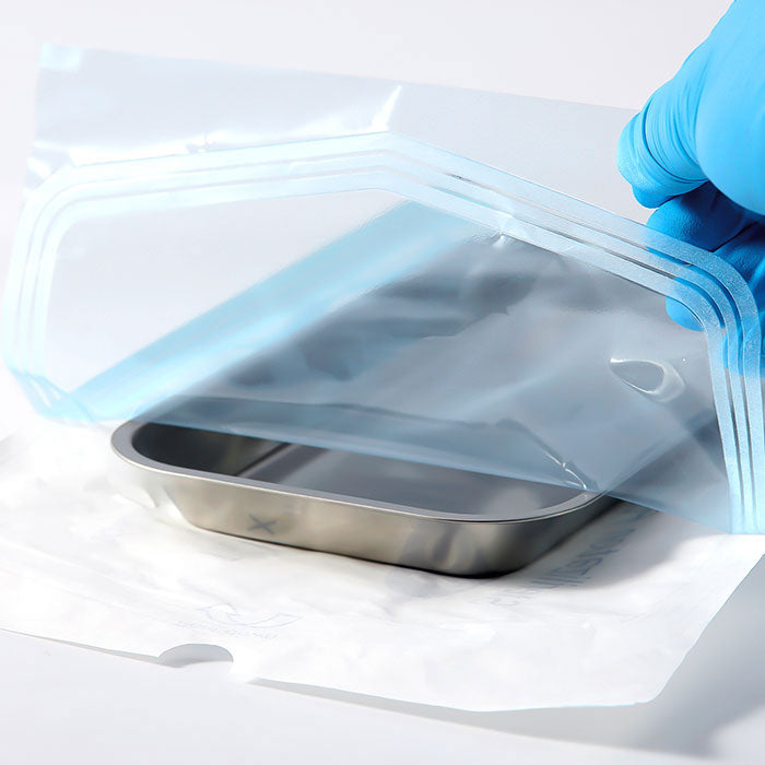Dental Self-Sealing Sterilization Pouch 7.5"x14.25" 200pcs/Box - azdentall.com