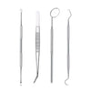 Dental Tools Teeth Cleaning Kit. 4pcs/Set. - AZDENT