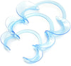 AZDENT Dental Cheek Retractors Mouth Opener Transparent C Shape S/M/L 10Pcs - azdentall.com