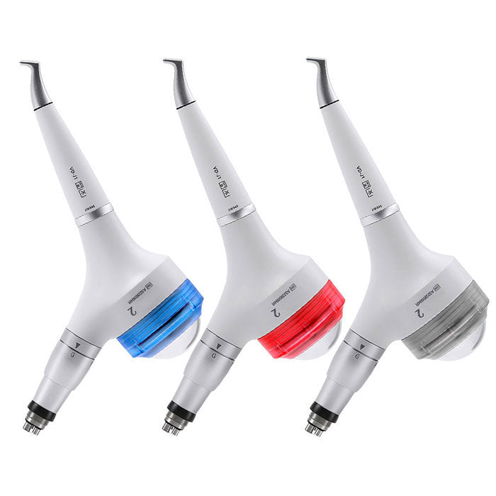 AZDENT Dental Air Polisher Prophy Teeth Whitening A2 Detachable 360° Rotating Handpiece With Quick Coupler G&P 2 Working Models - azdentall.com