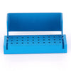 Dental Burs Drill Disinfection Block High Speed Handpiece Holder Blue 30 Holes-azdentall,com