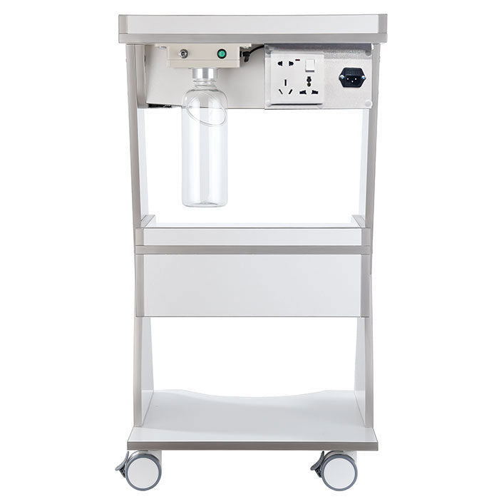 AZDENT Dental Mobile Cart Metal Built-in Socket With Auto-water Bottle Supply System - azdentall.com