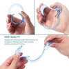 AZDENT Dental Cheek Retractors Mouth Opener Transparent C Shape S/M/L 10Pcs - azdentall.com