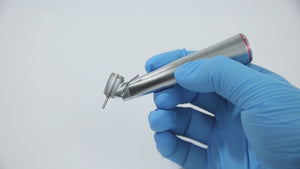 Dental 45 Degree Electric Contra Angle Fiber Optic 1:4.2 Increasing Handpiece External Water- azdentall.com