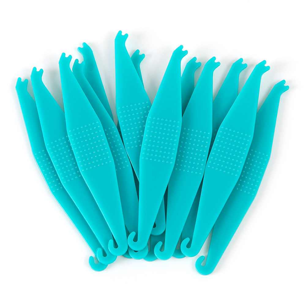 Dental Orthodontic Elastic Rubber Band Placers Assorted Colors 50pcs/Pack