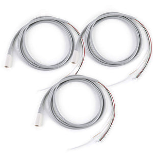3pcs Dental Ultrasonic Scaler Cable Tube with LED. Compatible with EMS & Woodpecker Ultrasonic Dental Scaler