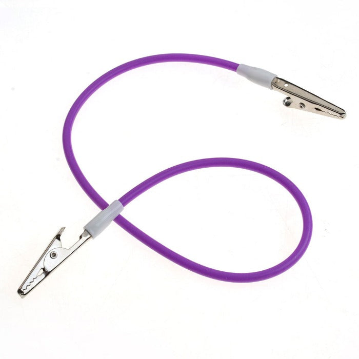 AZDENT Dental Bib Clip Napkin Holder Silica gel Autoclavable Light Purple Color - azdentall.com