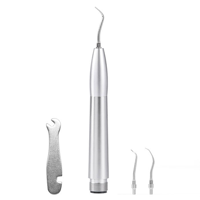 Dental Air Scaler Handpiece Tooth Cleaner With 3 Tips 2/4 Holes - azdentall.com