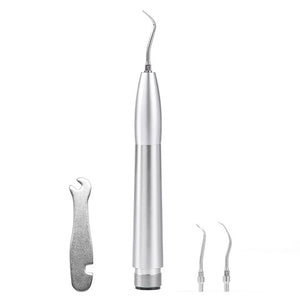 Dental Air Scaler Handpiece Tooth Cleaner With 3 Tips 2/4 Holes - azdentall.com