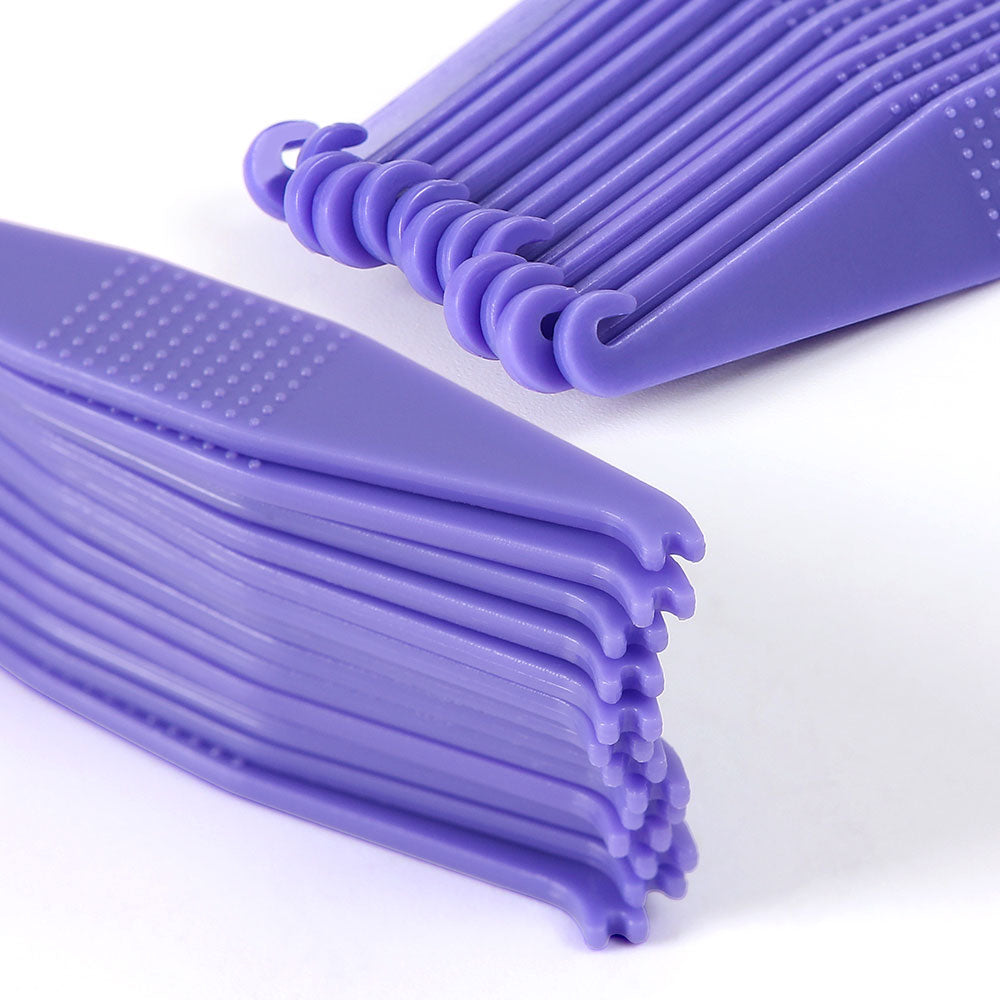 Dental Orthodontic Elastic Rubber Band Placers Assorted Colors 50pcs/Pack