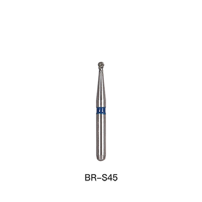 AZDENT Diamond Bur FG BR S45 Round 5pcs/Pack-azdentall.com