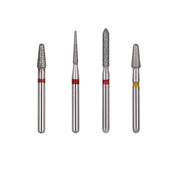 AZDENT Diamond Bur FG CR Series Full Size Round End Cone 5pcs/Pack