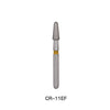 AZDENT Diamond Bur FG CR 11EF Round End Cone 5pcs/Pack-azdentall.com