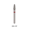 AZDENT Diamond Bur FG CR 11F Round End Cone 5pcs/Pack-azdentall.com