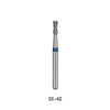 AZDENT Diamond Bur FG DI 41 Inverted Cone with Collar 5pcs/Pack-azdentall.com