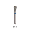 AZDENT Diamond Bur FG EX 26 Barrel 5pcs/Pack-azdentall.com