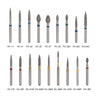 AZDENT Diamond Bur FG FO Series Full Size Flame 5pcs/Pack-azdentall.com