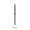 AZDENT Diamond Bur FG FO 21 Flame 5pcs/Pack-azdentall.com