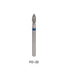 AZDENT Diamond Bur FG FO 32 Flame 5pcs/Pack-azdentall.com