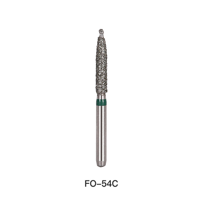 AZDENT Diamond Bur FG FO 54C Flame 5pcs/Pack-azdentall.com