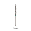 AZDENT Diamond Bur FG FO 54C Flame 5pcs/Pack-azdentall.com