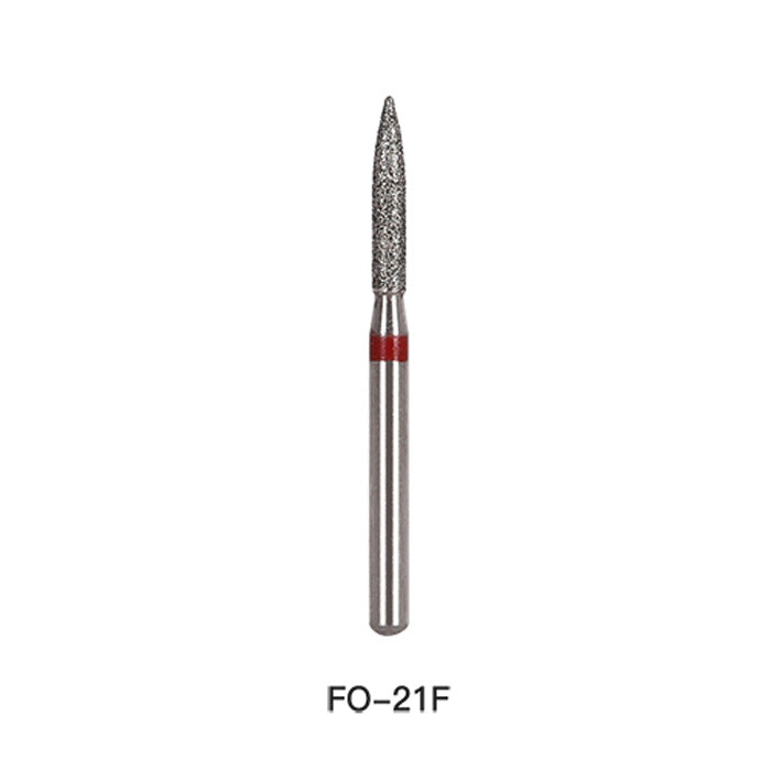 AZDENT Diamond Bur FG FO 21F Flame 5pcs/Pack-azdentall.com