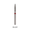 AZDENT Diamond Bur FG FO 21F Flame 5pcs/Pack-azdentall.com