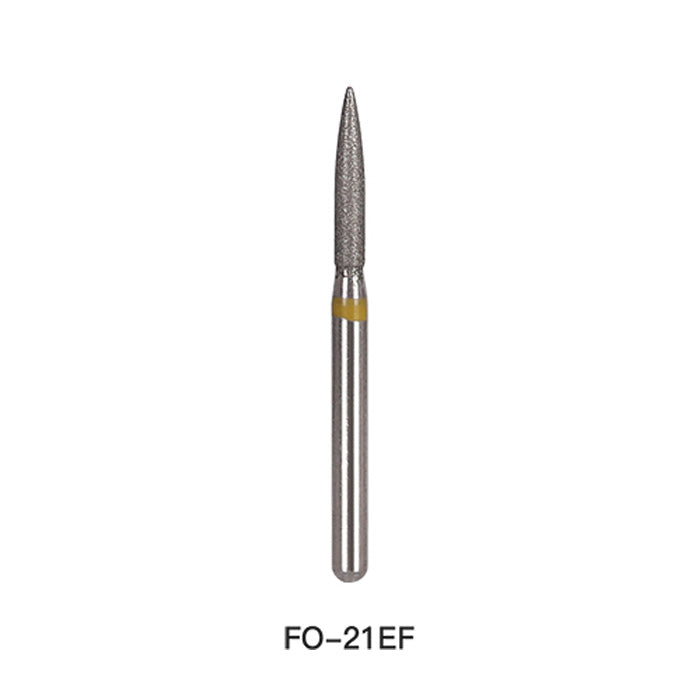 AZDENT Diamond Bur FG FO 21EF Flame 5pcs/Pack-azdentall.com