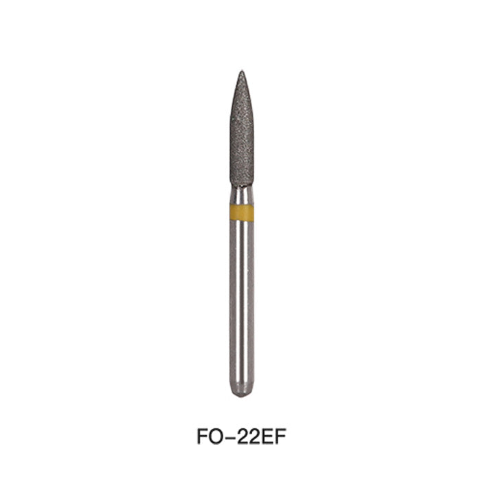 AZDENT Diamond Bur FG FO 22EF Flame 5pcs/Pack-azdentall.com