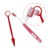 AZDENT Orthodontic Kit Toothbrush Interdental Brush Floss Mirror Wax Traction - azdentall.com