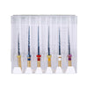 AZDENT Dental NiTi Rotary Engine Files Heat Activated 25mm Assorted SX-F3 6pcs/Pk - azdentall.com