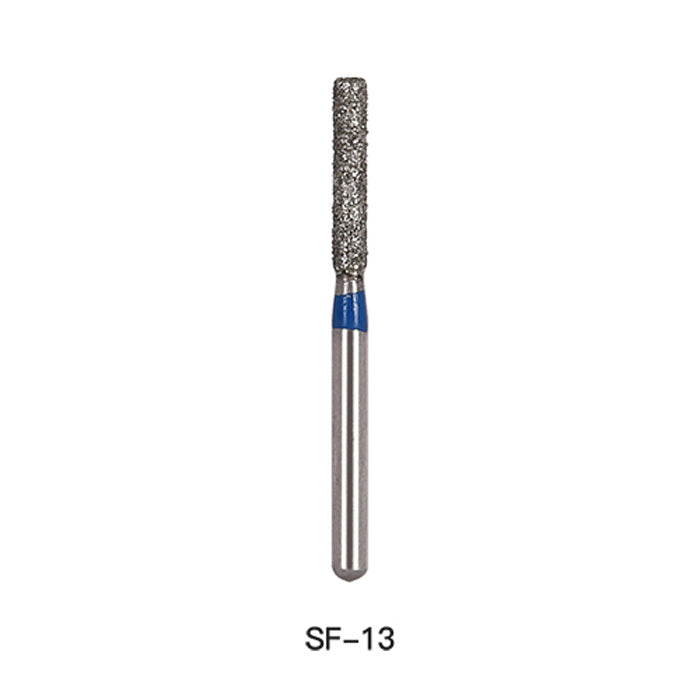 AZDENT Diamond Bur SF 13 Flat End Cylinder 5pcs/Pack -azdentall.com