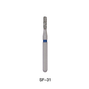AZDENT Diamond Bur SF 31 Flat End Cylinder 5pcs/Pack -azdentall.com
