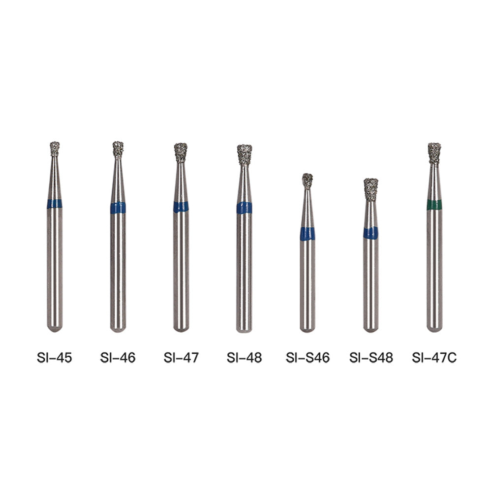 rør ventilation sjælden AZDENT Dental Diamond Bur SI Series Full Size Inverted Cone 5pcs/Pack
