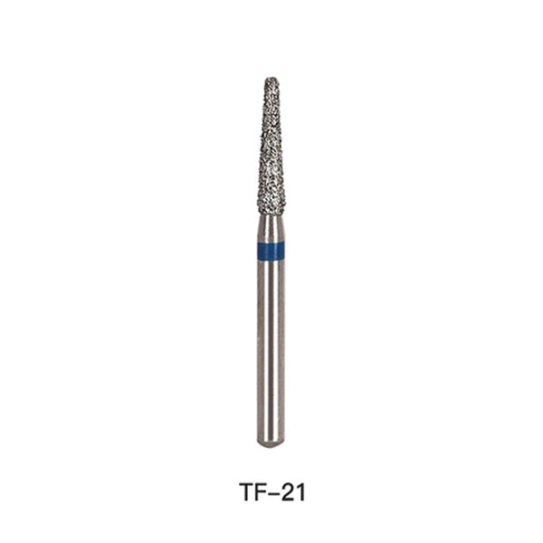 AZDENT Diamond Bur TF 21 Flat Cone 5pcs/Pack-azdentall.com