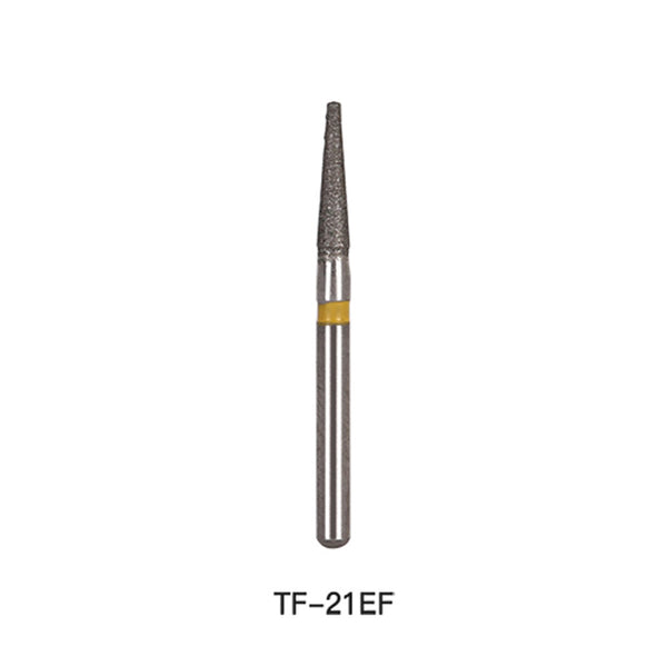 AZDENT Diamond Bur TF 21EF Flat Cone 5pcs/Pack-azdentall.com