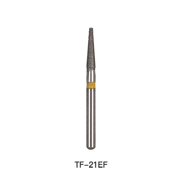 AZDENT Diamond Bur TF 21EF Flat Cone 5pcs/Pack-azdentall.com
